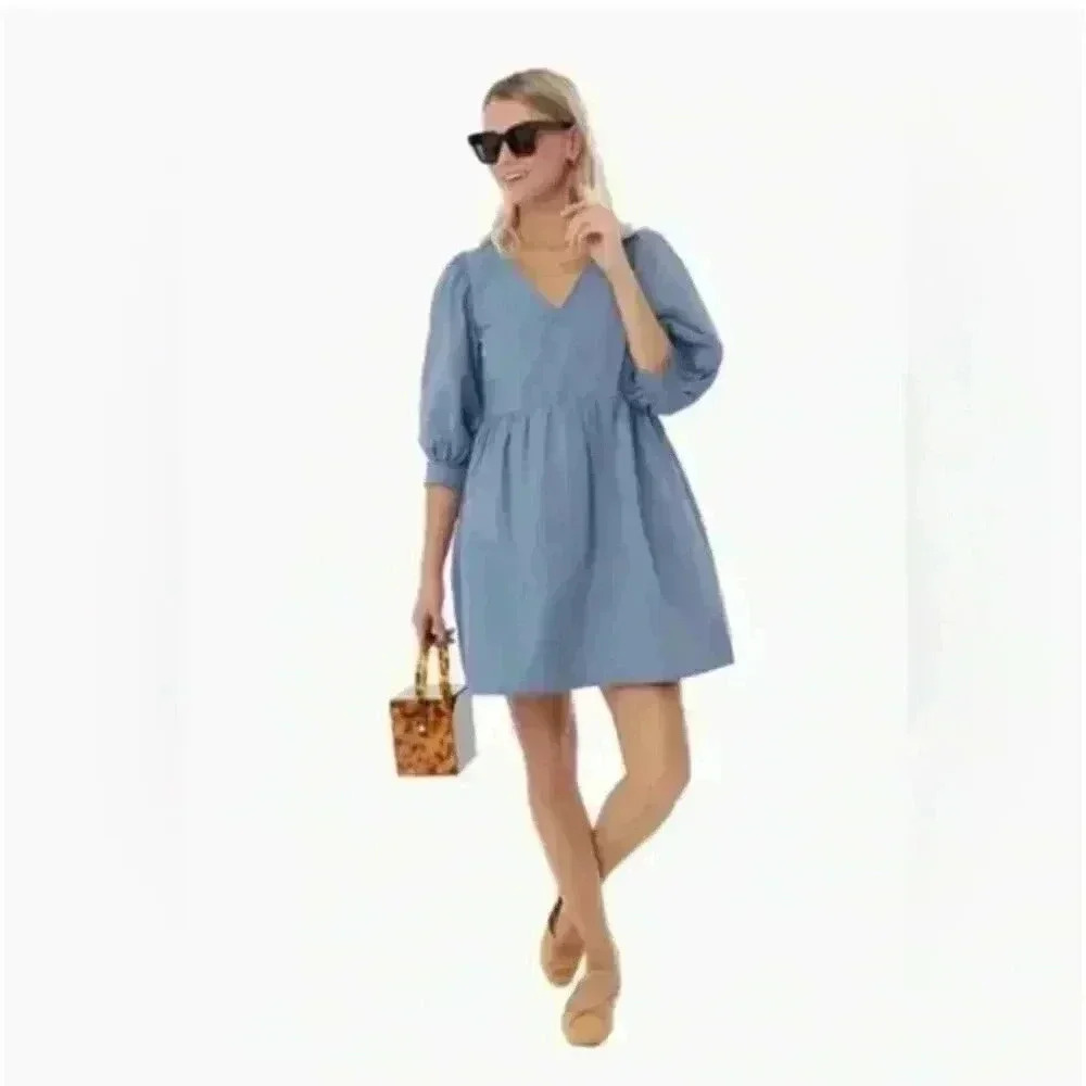 NWOT Tuckernuck Pomander Place Lizzie Puff Sleeve Mini Dress